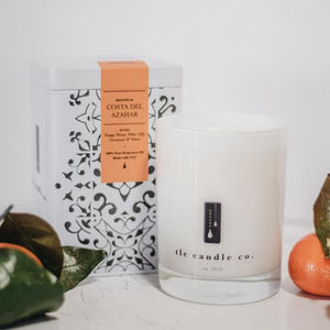 vetiver candle double wick soy  - TLC Candle Co.