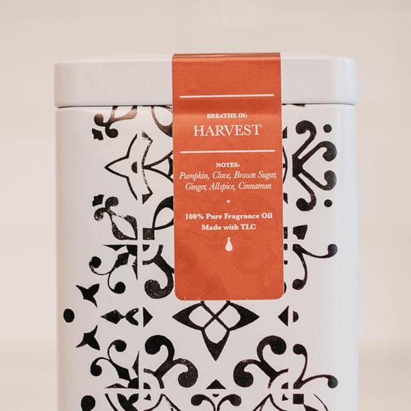 pumpkin candles in tin - TLC Candle Co.