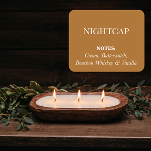 3-Wick Dough Bowl Soy Candle - Nightcap