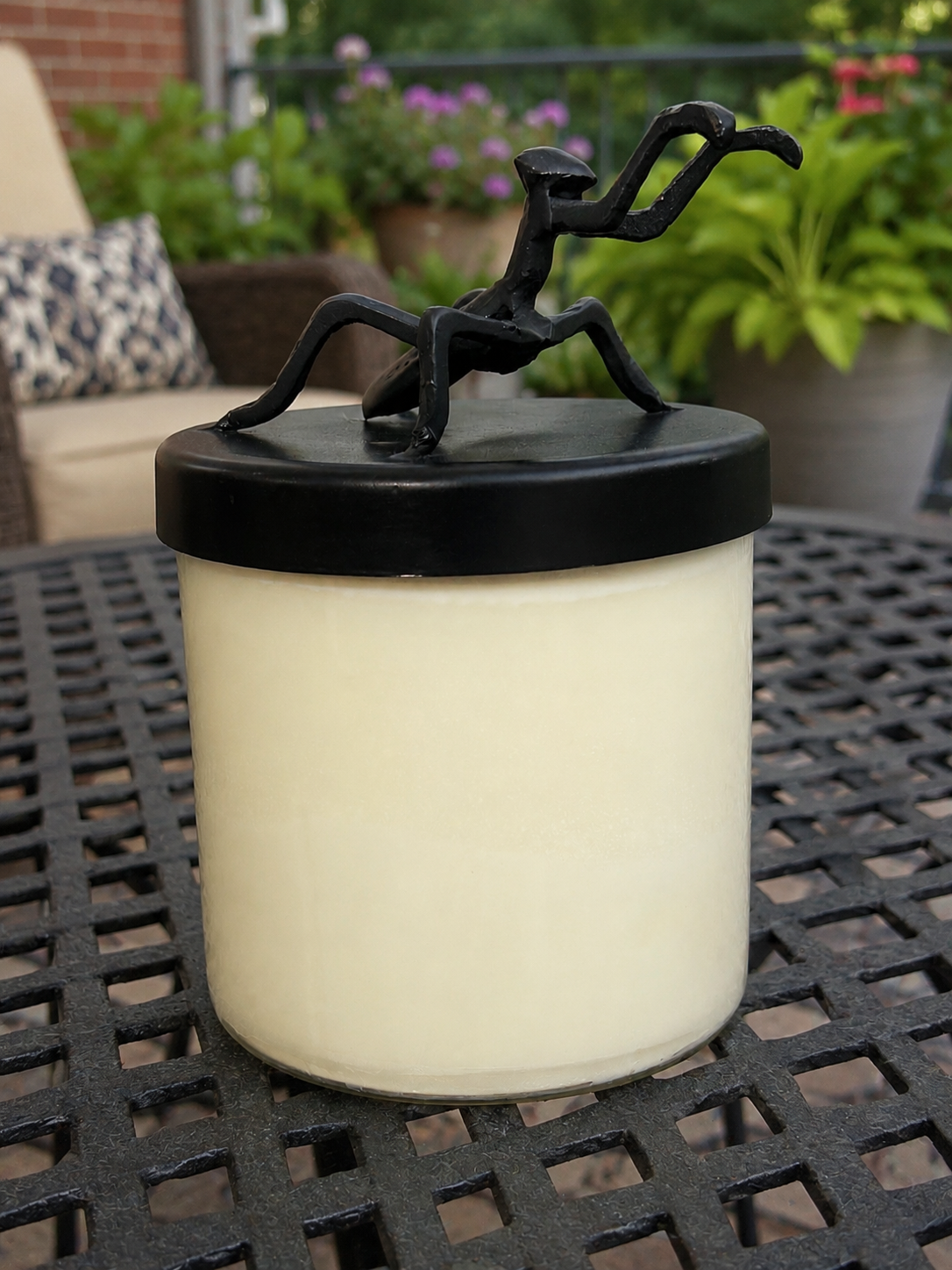 Grasshopper Citronella Candle