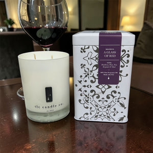 A Glass of Red - Blackberry, Plum & Bergamot Soy Candle