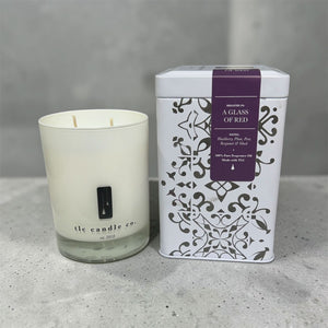 A Glass of Red - Blackberry, Plum & Bergamot Soy Candle
