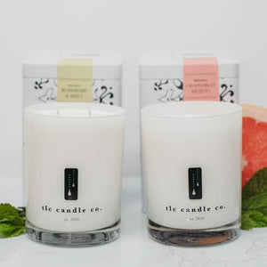 Rosemary Mint Candle | Grapefruit Candle Duo - TLC Candle Co.