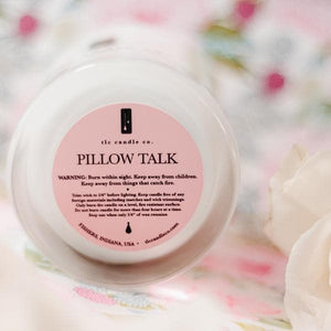 Pillow Talk Peony scented Candle - TLC Candle Co.