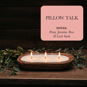 3-Wick Dough Bowl Soy Candle - Pillow Talk