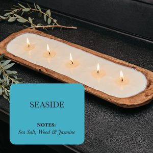5-Wick Dough Bowl Soy Candle - Seaside